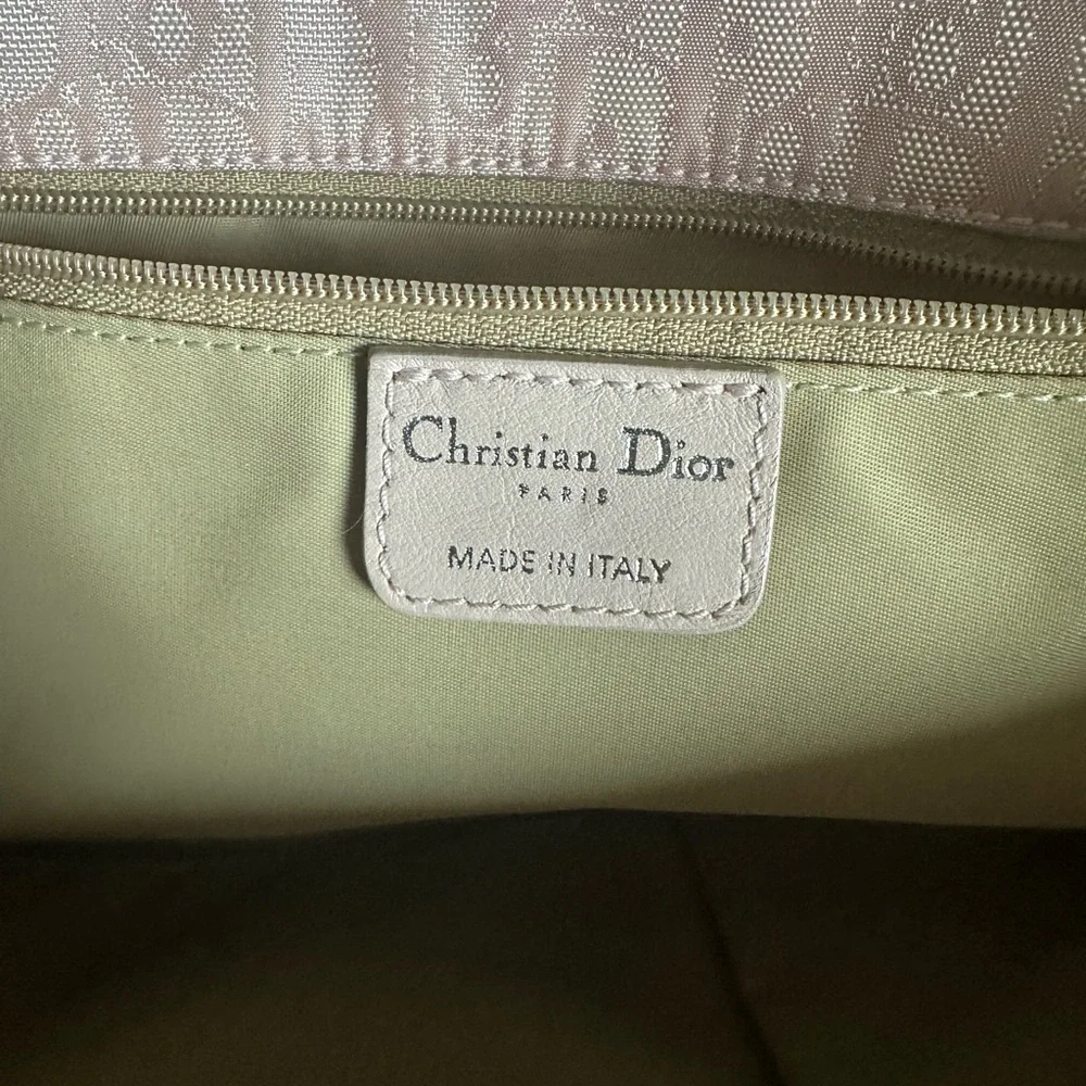 Christian Dior pink monogram medium tote bag - Picture 4 of 4